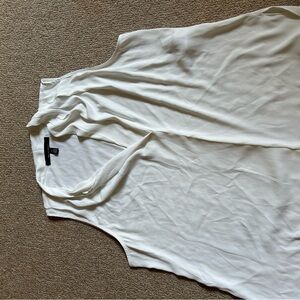 Nearly new cream/white blouse. Light & hangs nicely. White House Black Market